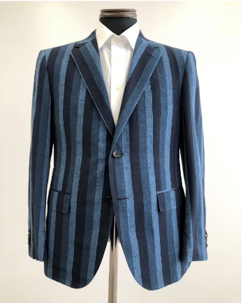 2釦 ノッジドラペル シングルジャケットセンターベント(NK-FA-42B)